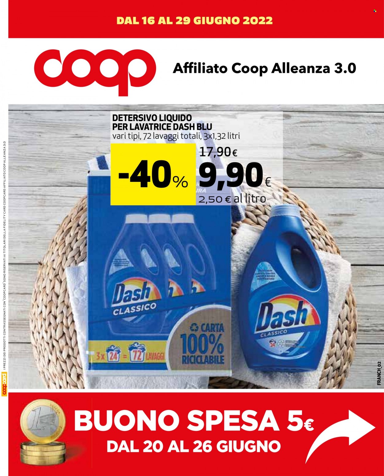 Leták Coop - 16.6.2022 - 29.6.2022. Strana 1