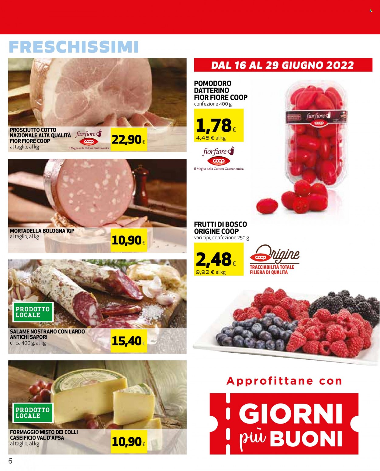 Leták Coop - 16.6.2022 - 29.6.2022. Strana 6