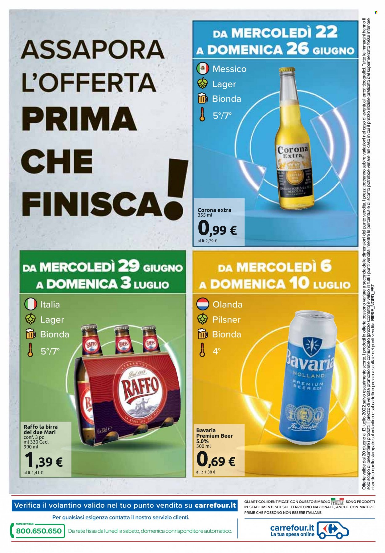 Volantino Carrefour - 20/6/2022 - 13/7/2022. Pagina 8