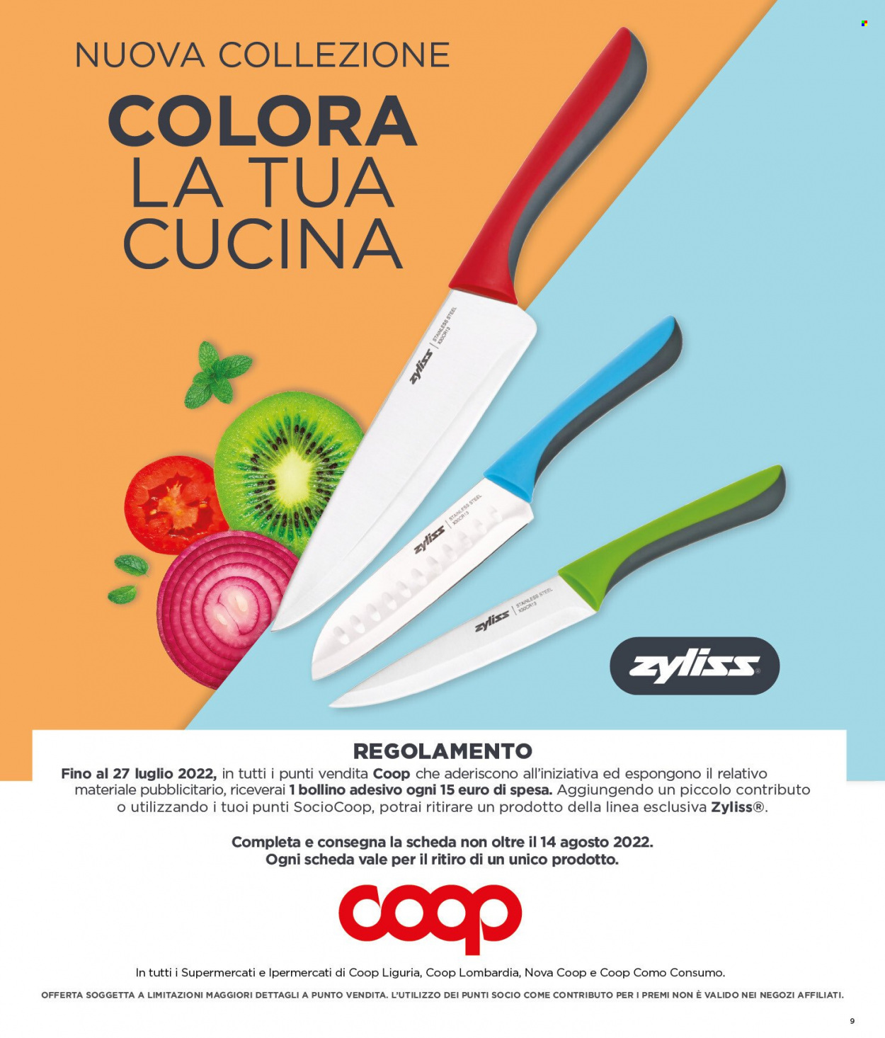 Volantino Coop - 16/6/2022 - 29/6/2022. Pagina 9