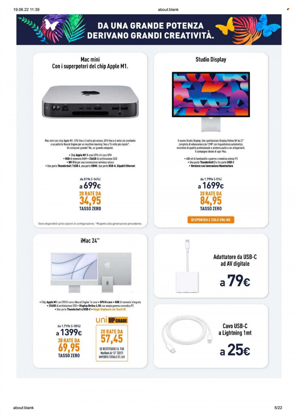 Volantino Unieuro - 16/6/2022 - 23/6/2022. Pagina 5