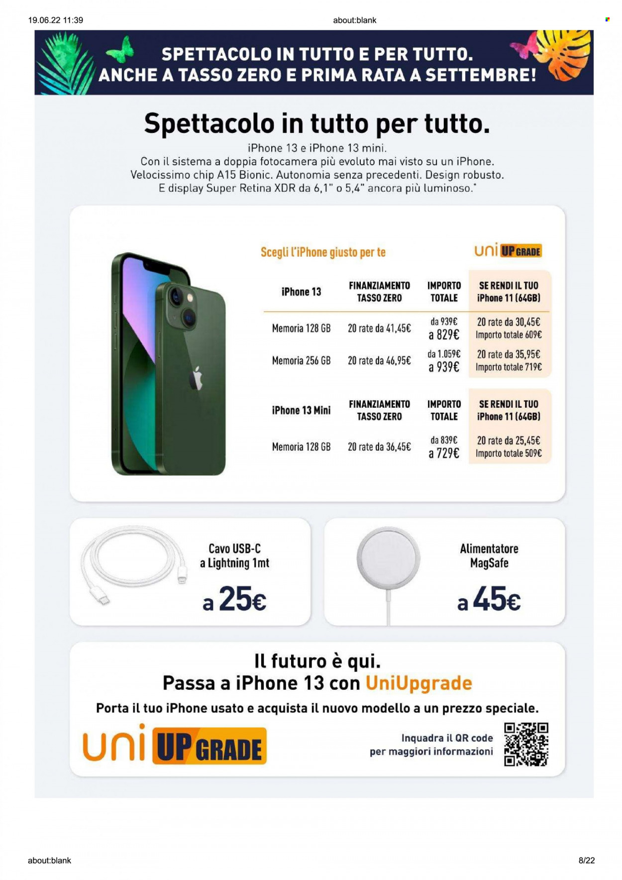 Volantino Unieuro - 16/6/2022 - 23/6/2022. Pagina 8