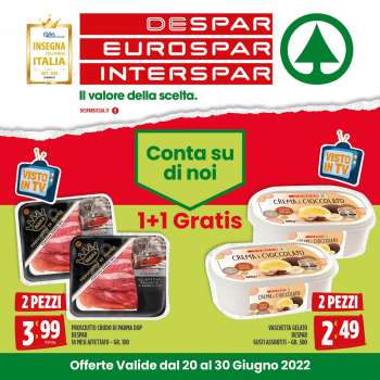 Volantino Interspar - 20/6/2022 - 30/6/2022.