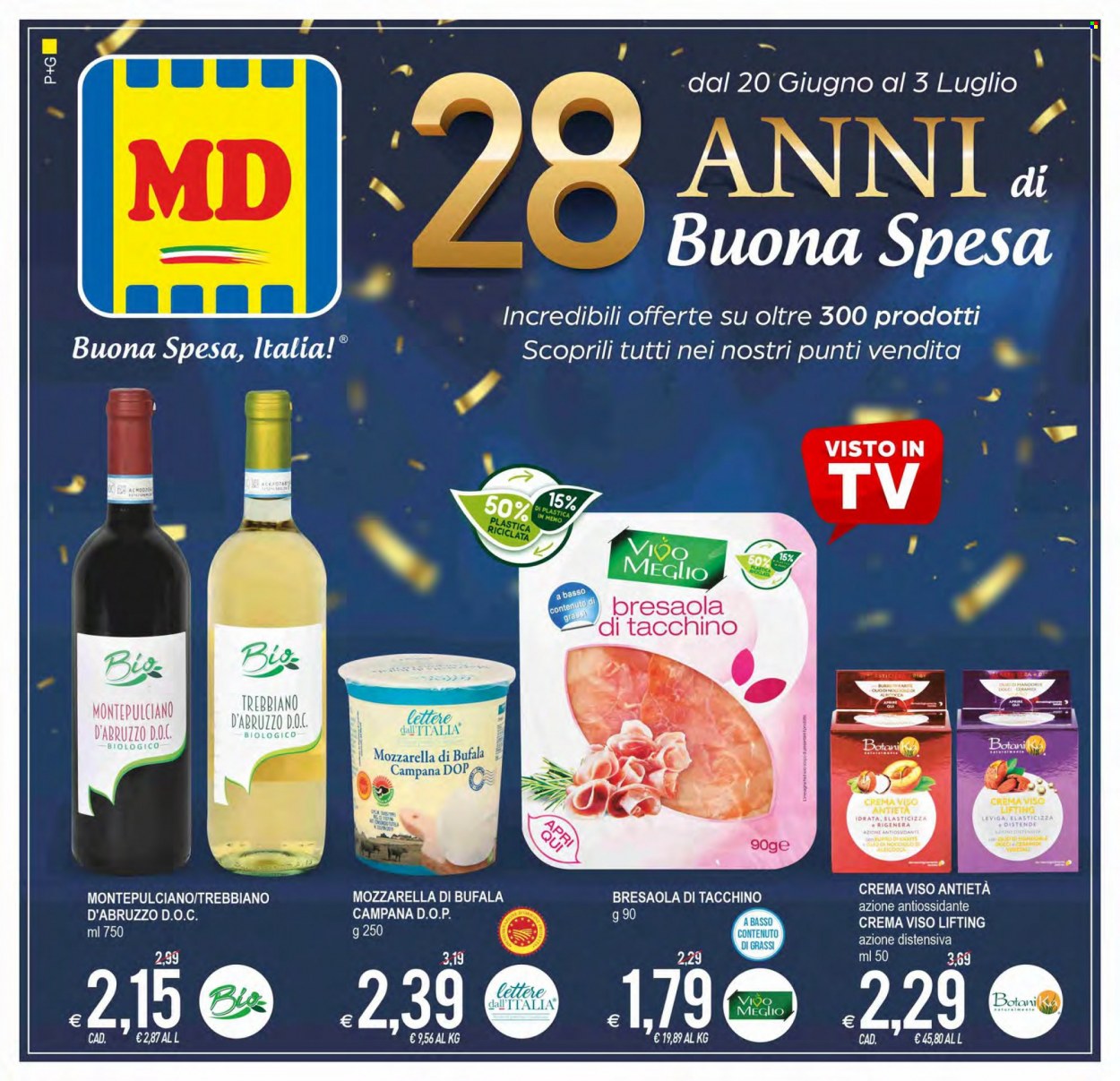 Volantino MD Discount - 20/6/2022 - 26/6/2022. Pagina 1