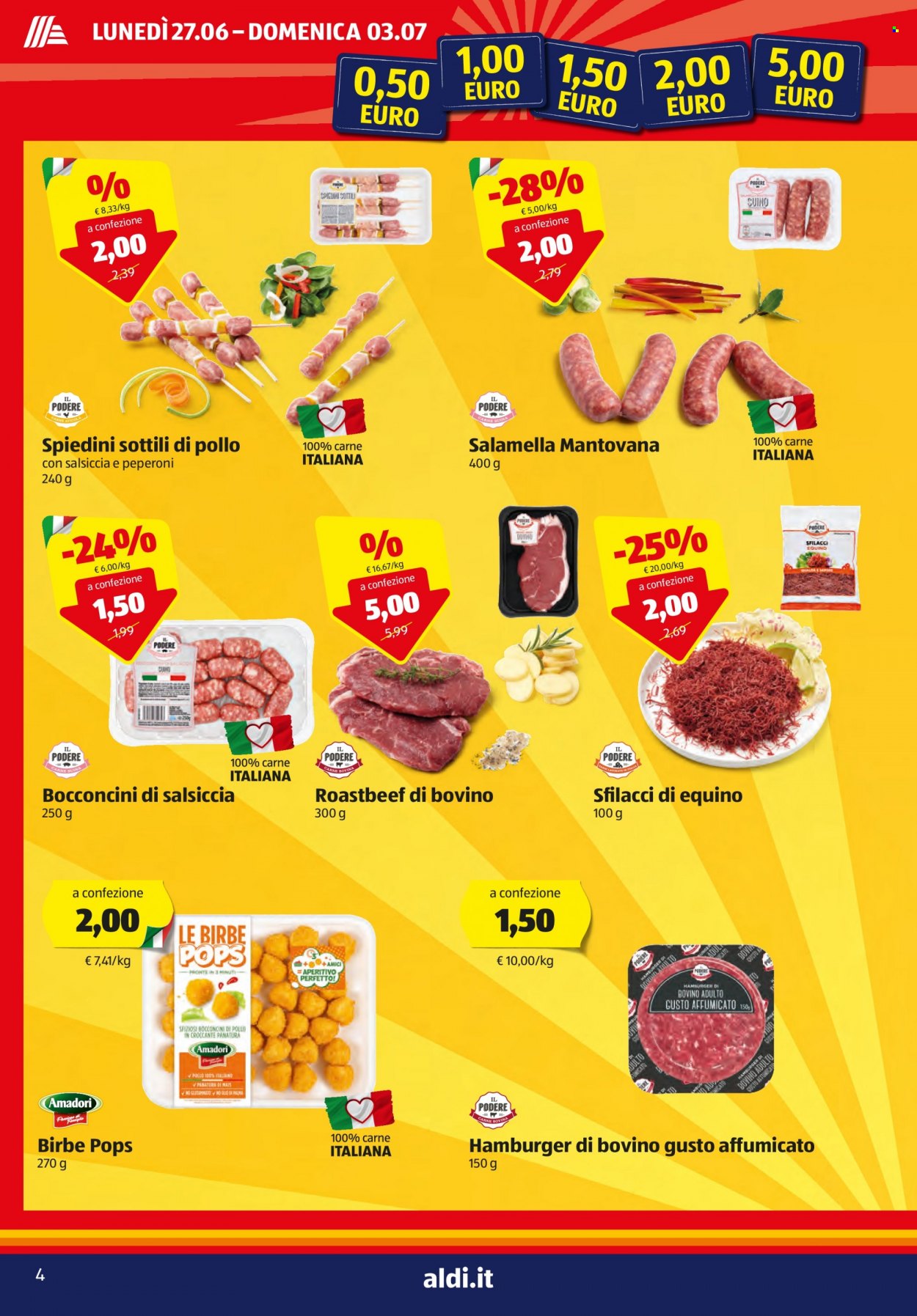 Volantino Aldi - 27/6/2022 - 3/7/2022. Pagina 4