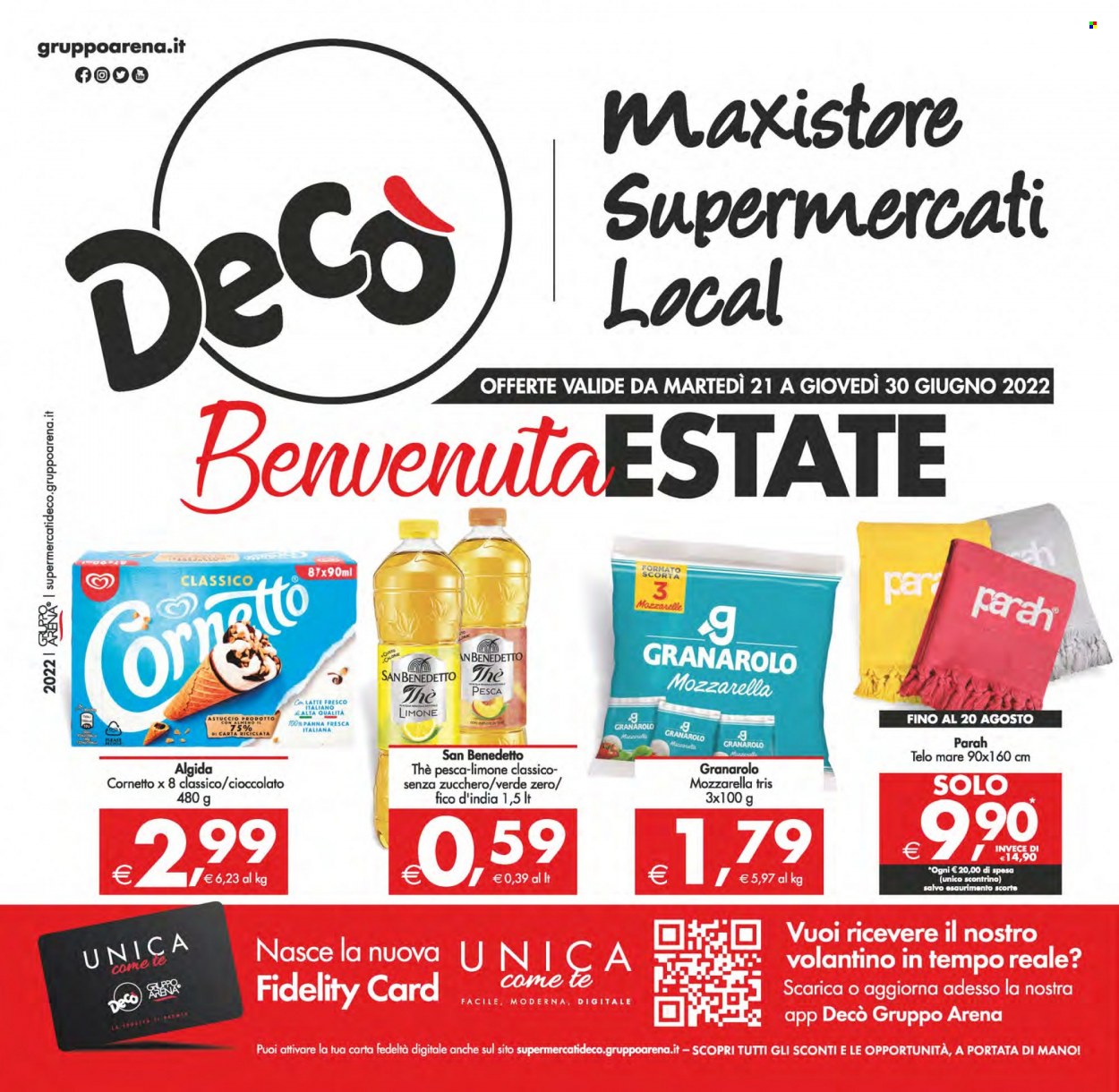 Leták Deco - 21.6.2022 - 30.6.2022. Strana 1
