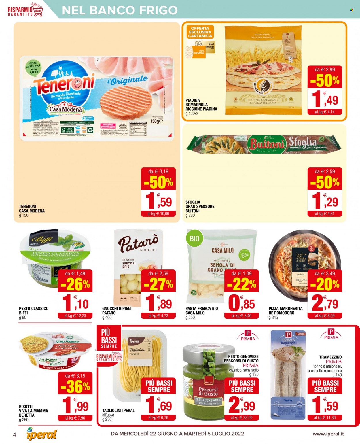 Volantino Iperal - 22/6/2022 - 5/7/2022. Pagina 4