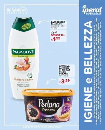 Volantino Iperal - 22/6/2022 - 5/7/2022.