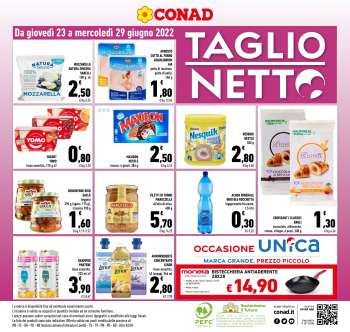 Volantino Conad - 23/6/2022 - 29/6/2022.