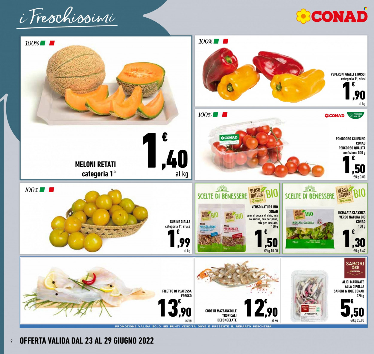 Leták Conad - 23.6.2022 - 29.6.2022. Strana 2