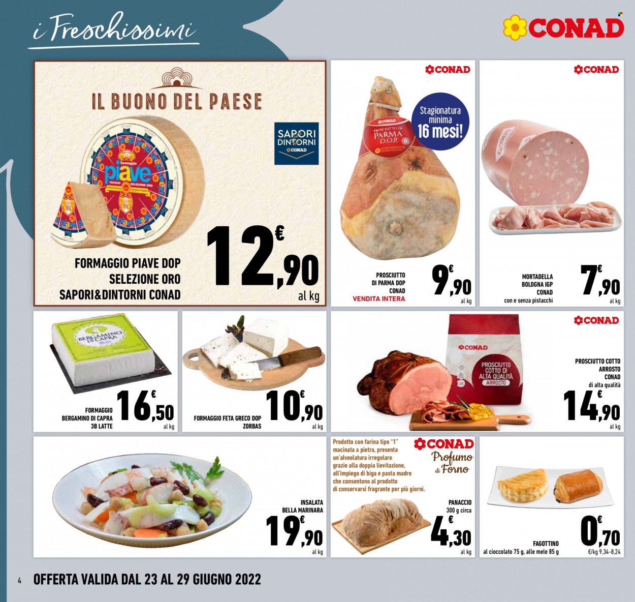 Leták Conad - 23.6.2022 - 29.6.2022. Strana 4