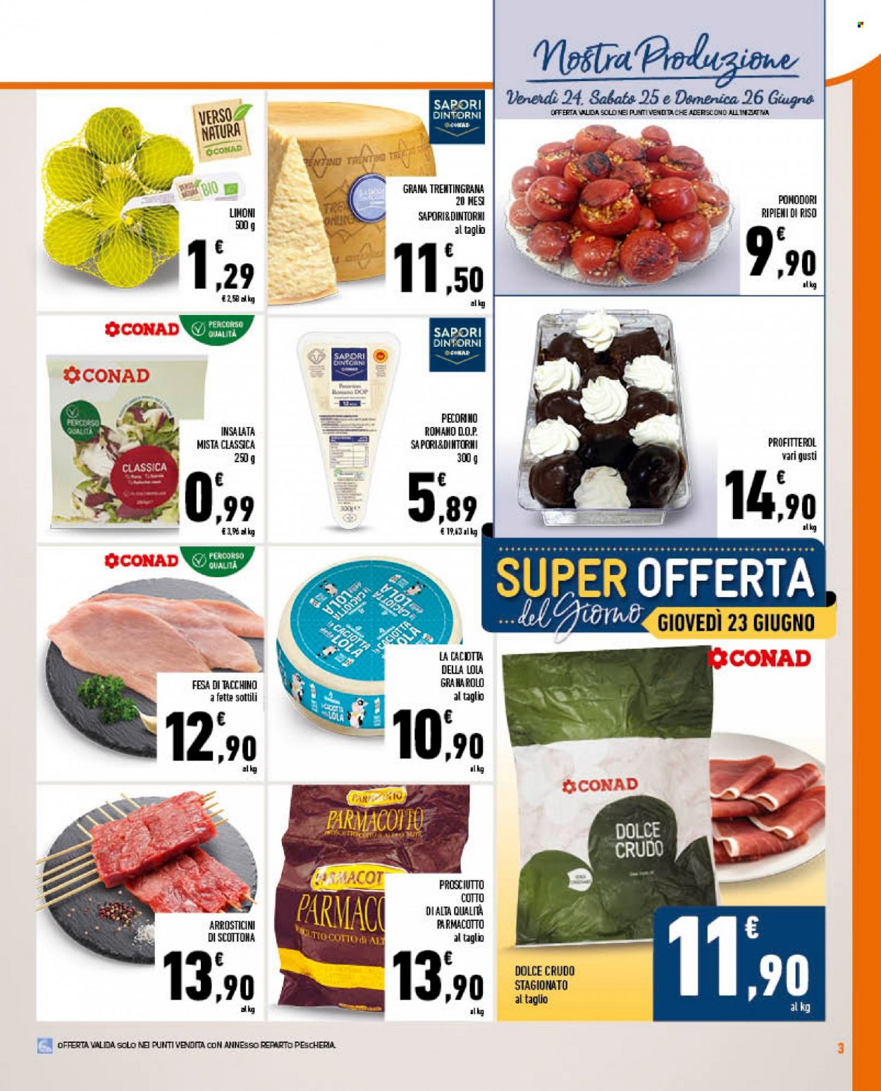 Volantino Conad - 22/6/2022 - 28/6/2022. Pagina 3