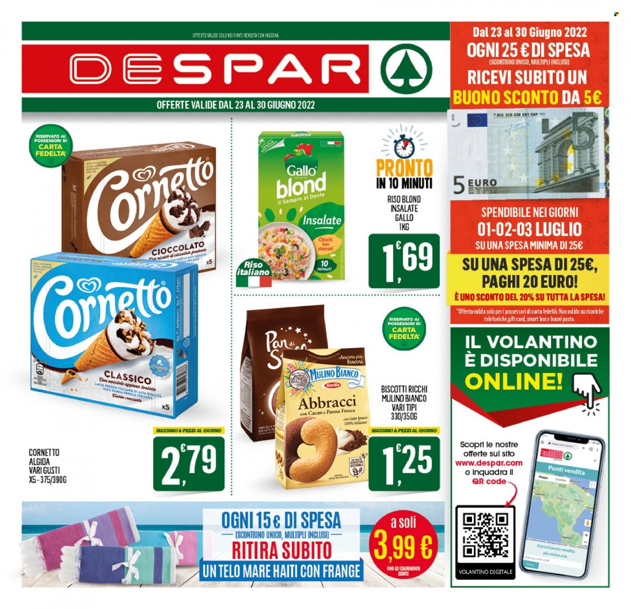 Volantino Despar - 23/6/2022 - 30/6/2022. Pagina 1