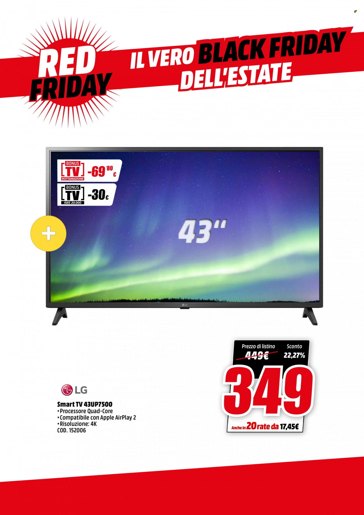 Volantino MediaWorld - 23/6/2022 - 30/6/2022. Pagina 22