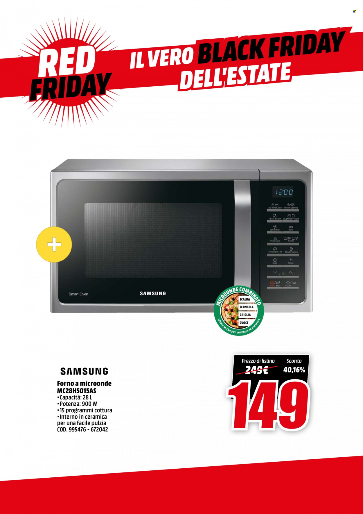 Volantino MediaWorld - 23/6/2022 - 30/6/2022. Pagina 40