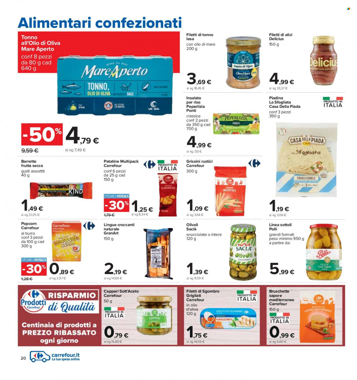Volantino Carrefour - 1/7/2022 - 13/7/2022. Pagina 20