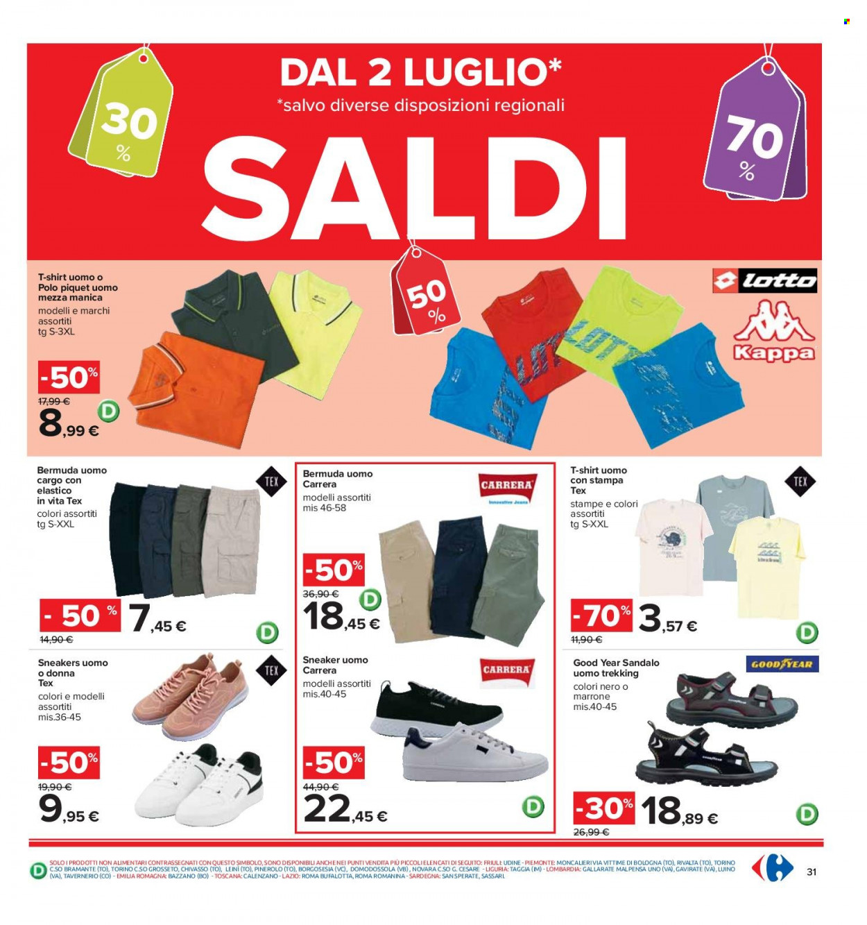 Leták Carrefour - 1.7.2022 - 13.7.2022. Strana 31