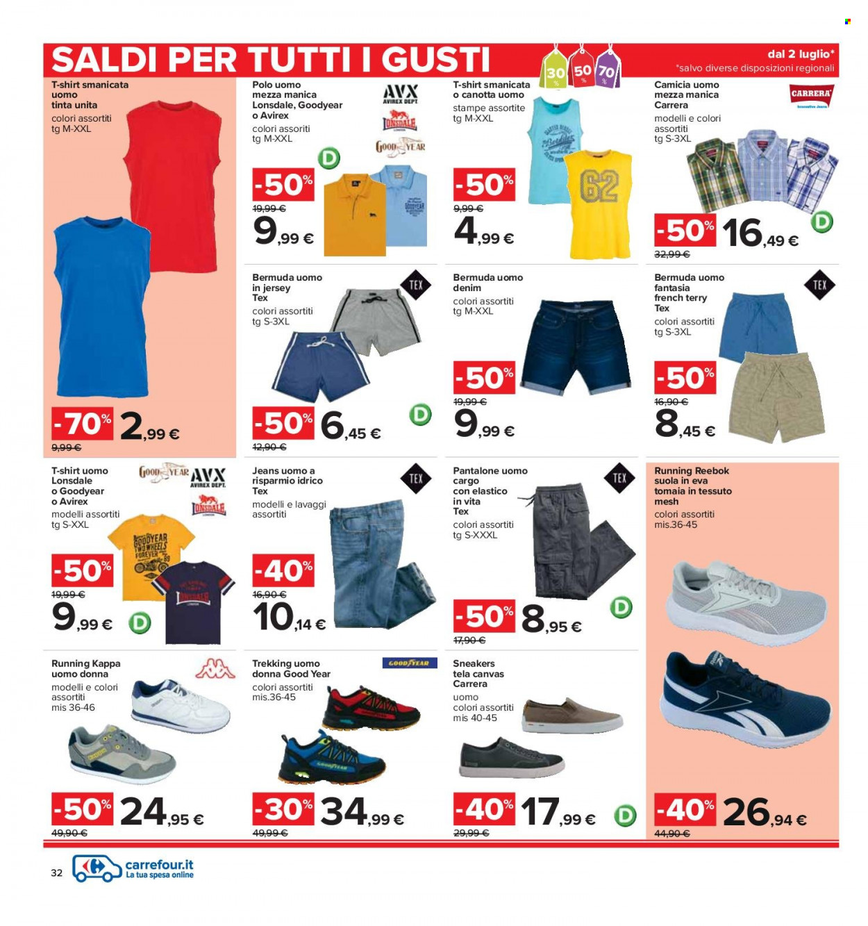Volantino Carrefour - 1/7/2022 - 13/7/2022. Pagina 32