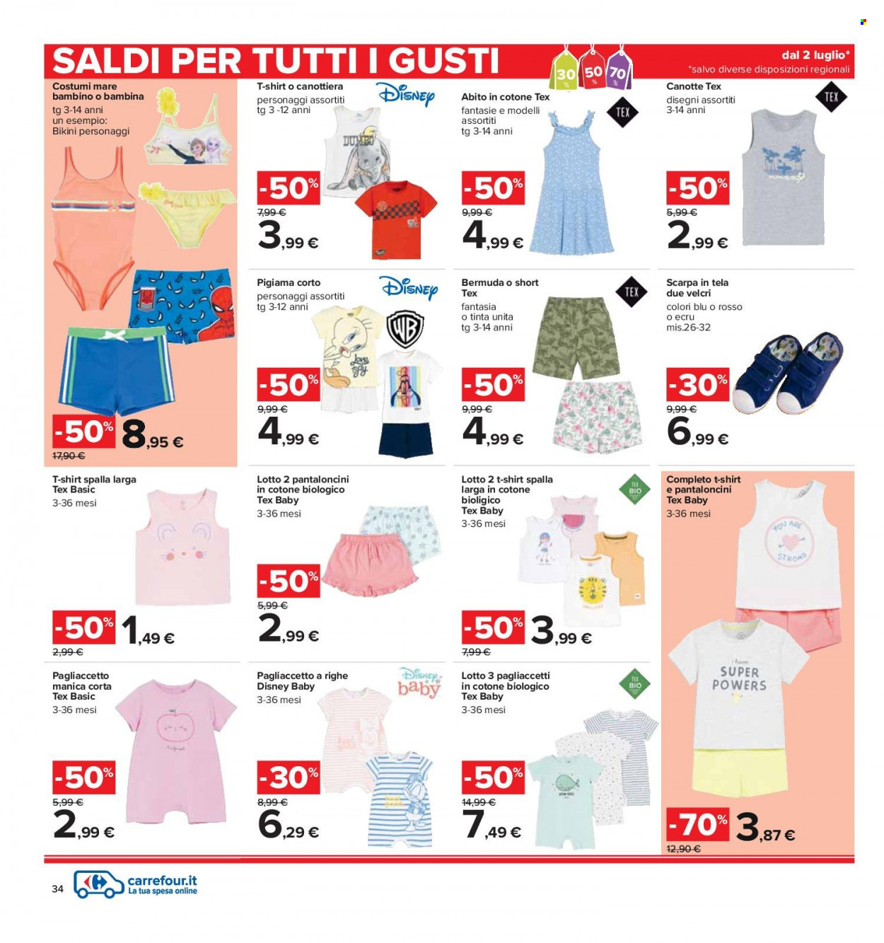 Volantino Carrefour - 1/7/2022 - 13/7/2022. Pagina 34