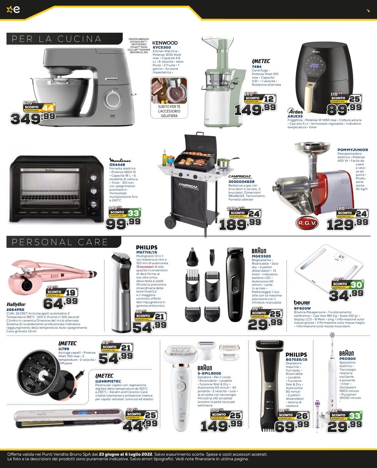 Volantino Euronics - 23/6/2022 - 6/7/2022. Pagina 9