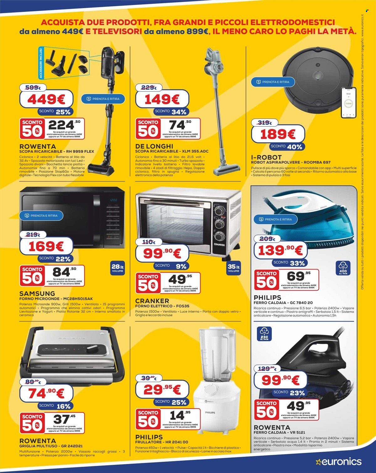 Volantino Euronics - 23/6/2022 - 7/7/2022. Pagina 7