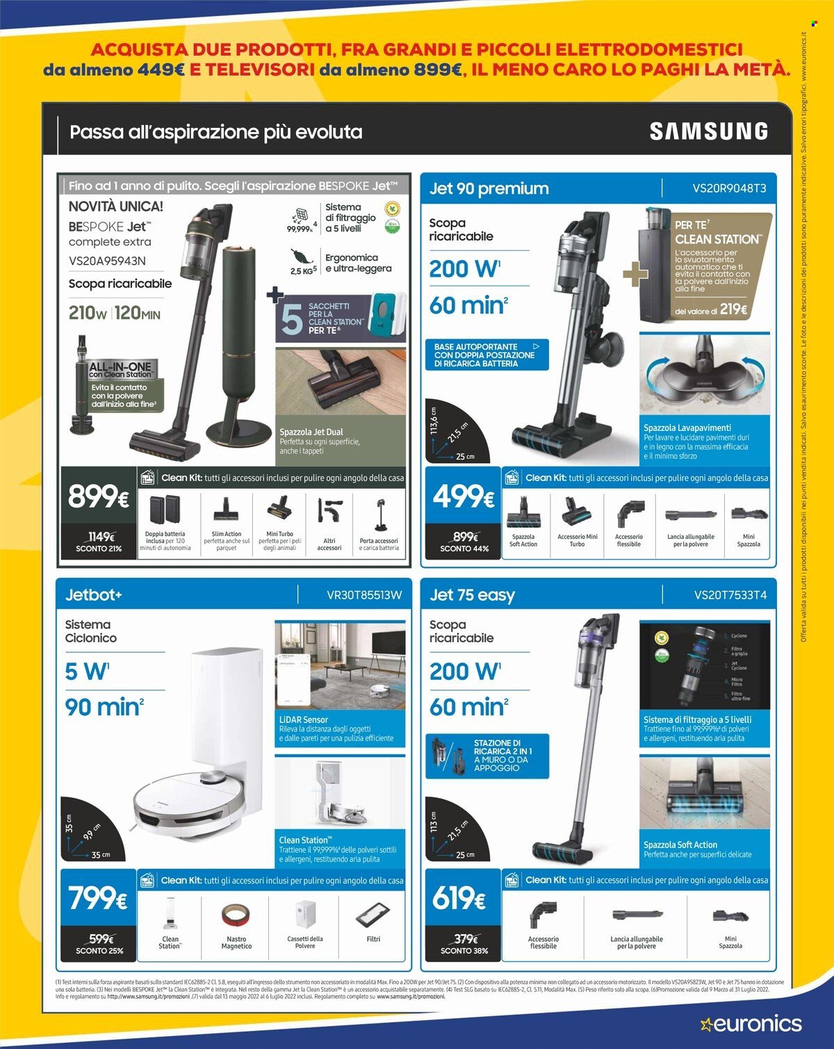 Volantino Euronics - 23/6/2022 - 7/7/2022. Pagina 9