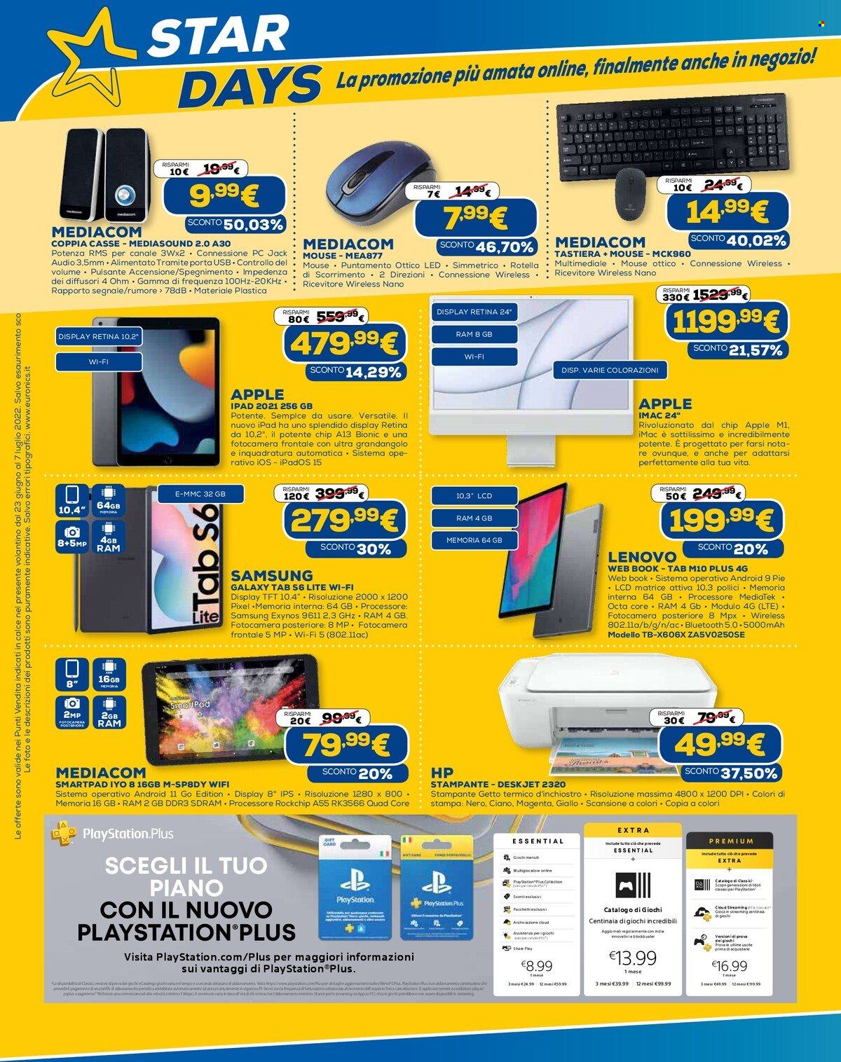 Volantino Euronics - 23/6/2022 - 7/7/2022. Pagina 8