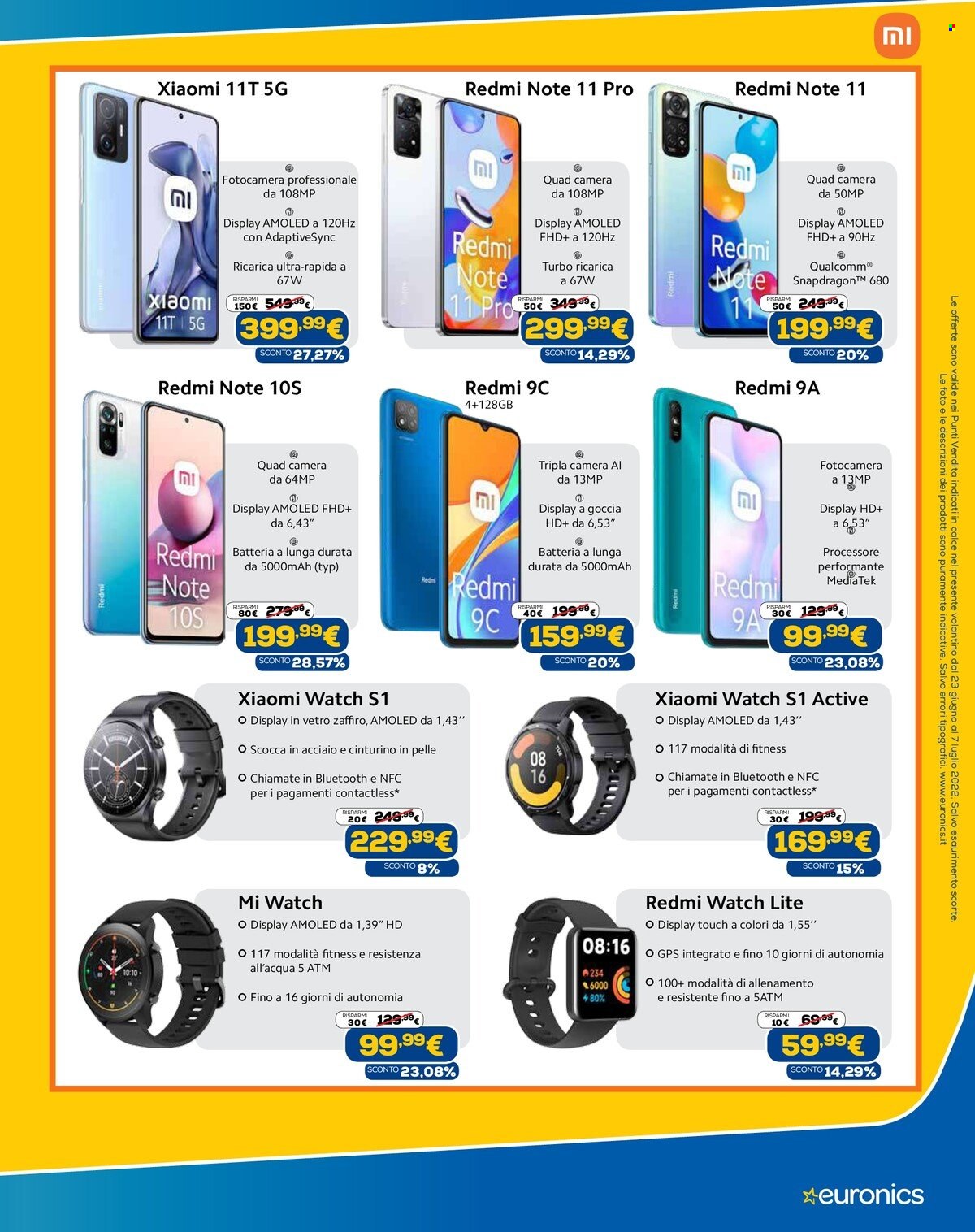 Volantino Euronics - 23/6/2022 - 7/7/2022. Pagina 13