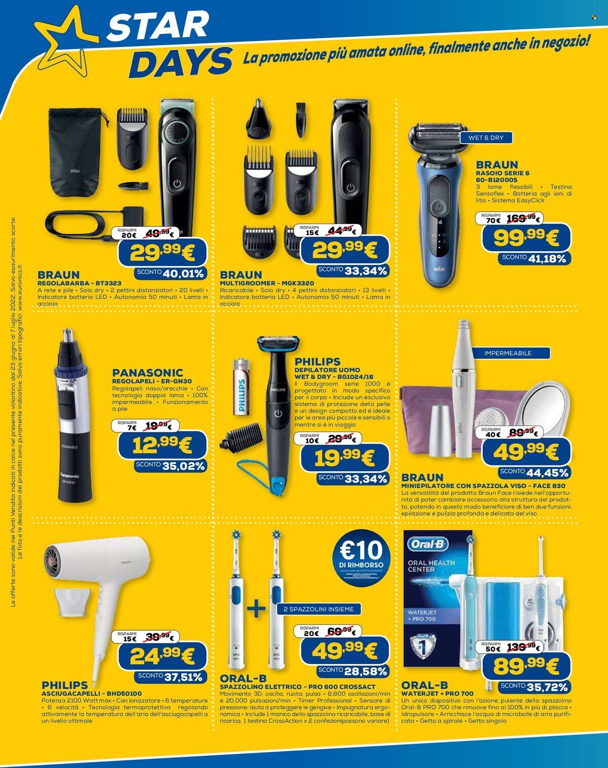 Volantino Euronics - 23/6/2022 - 7/7/2022. Pagina 26