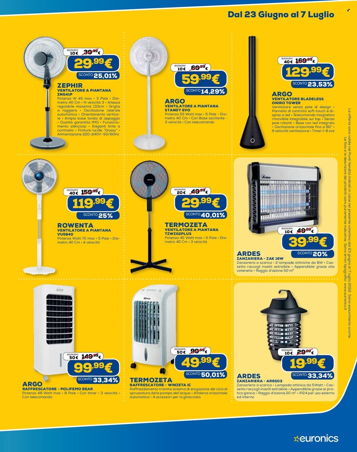 Volantino Euronics - 23/6/2022 - 7/7/2022. Pagina 27