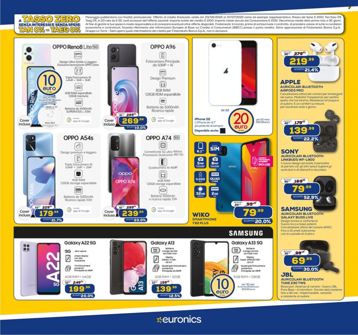 Volantino Euronics - 23/6/2022 - 7/7/2022. Pagina 6