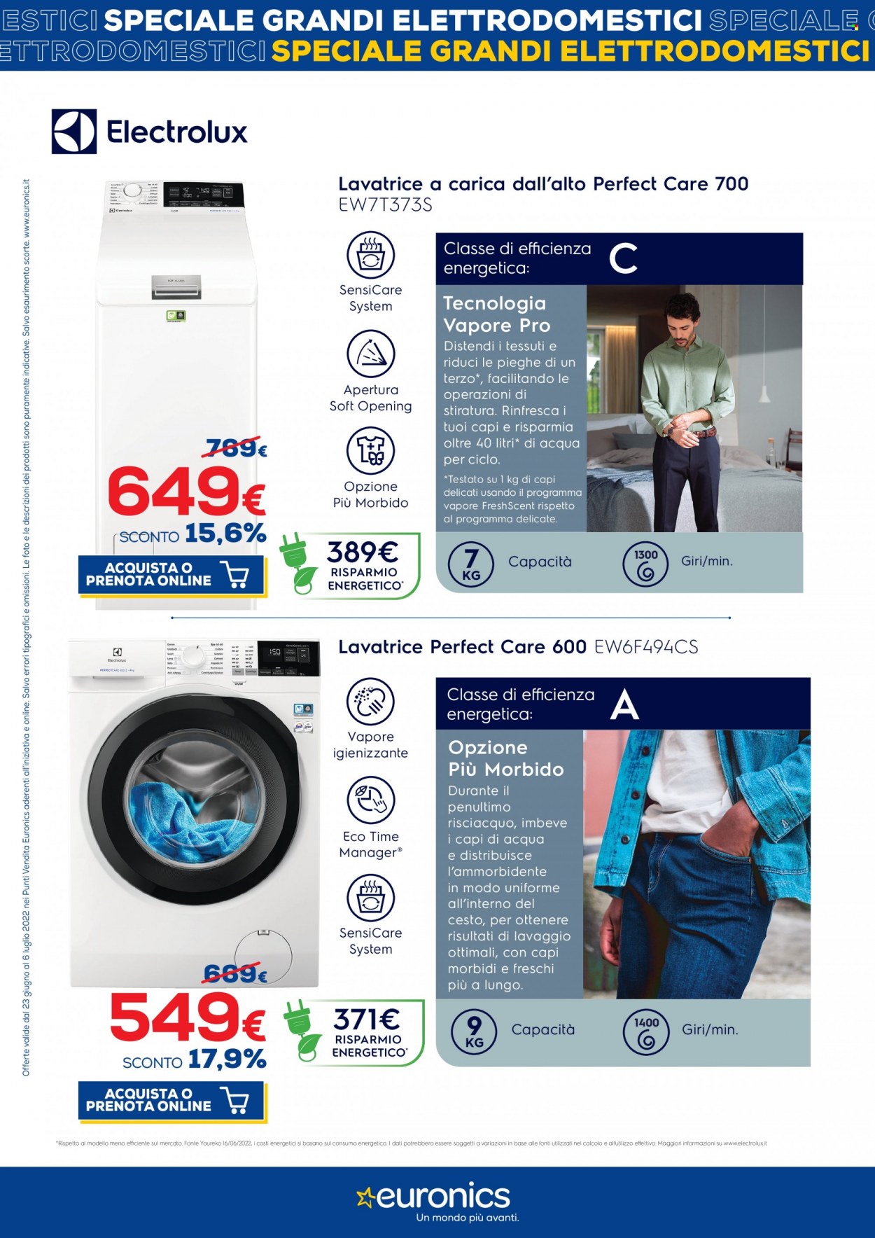 Volantino Euronics - 23/6/2022 - 6/7/2022. Pagina 6