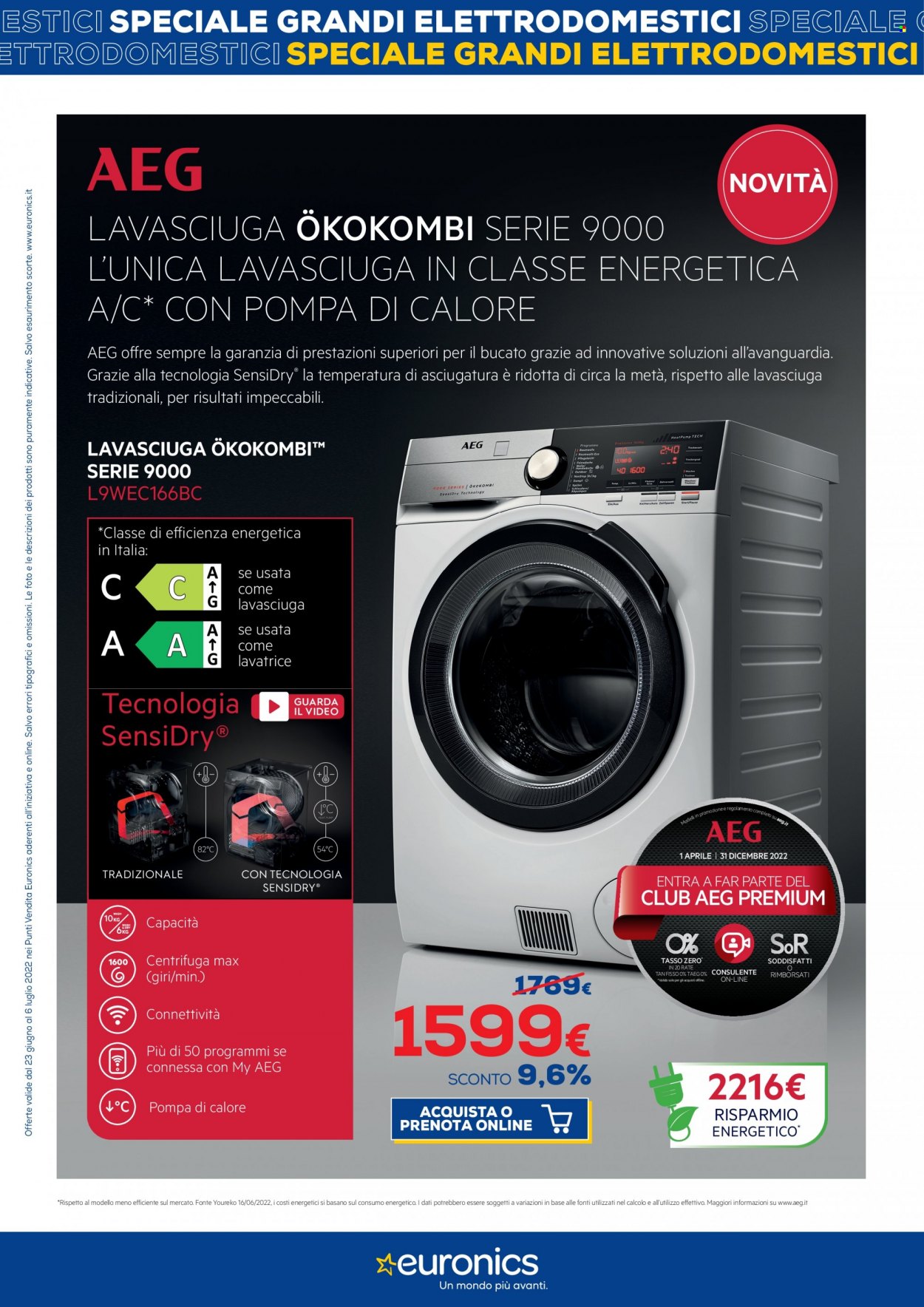 Volantino Euronics - 23/6/2022 - 6/7/2022. Pagina 7