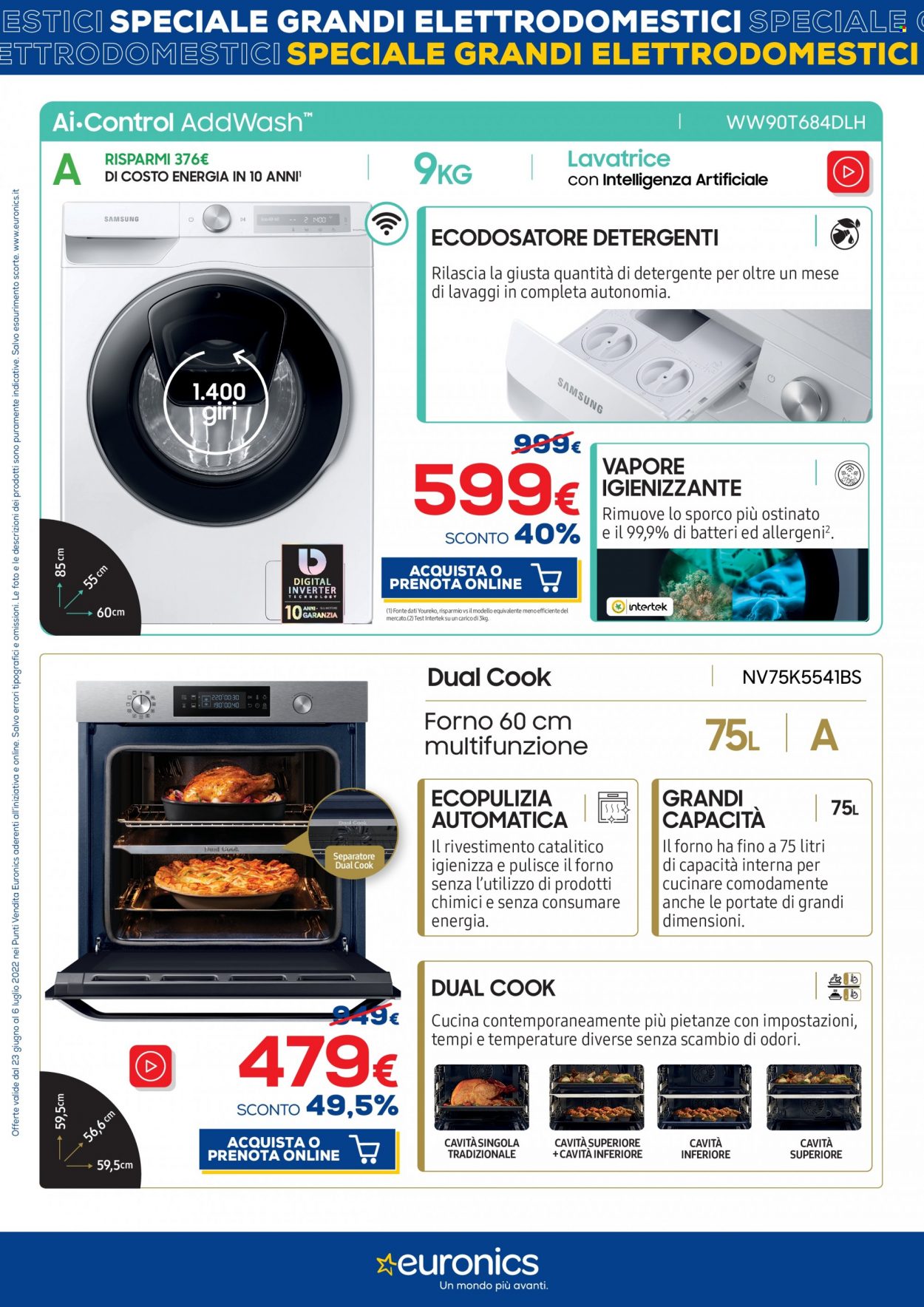 Volantino Euronics - 23/6/2022 - 6/7/2022. Pagina 11