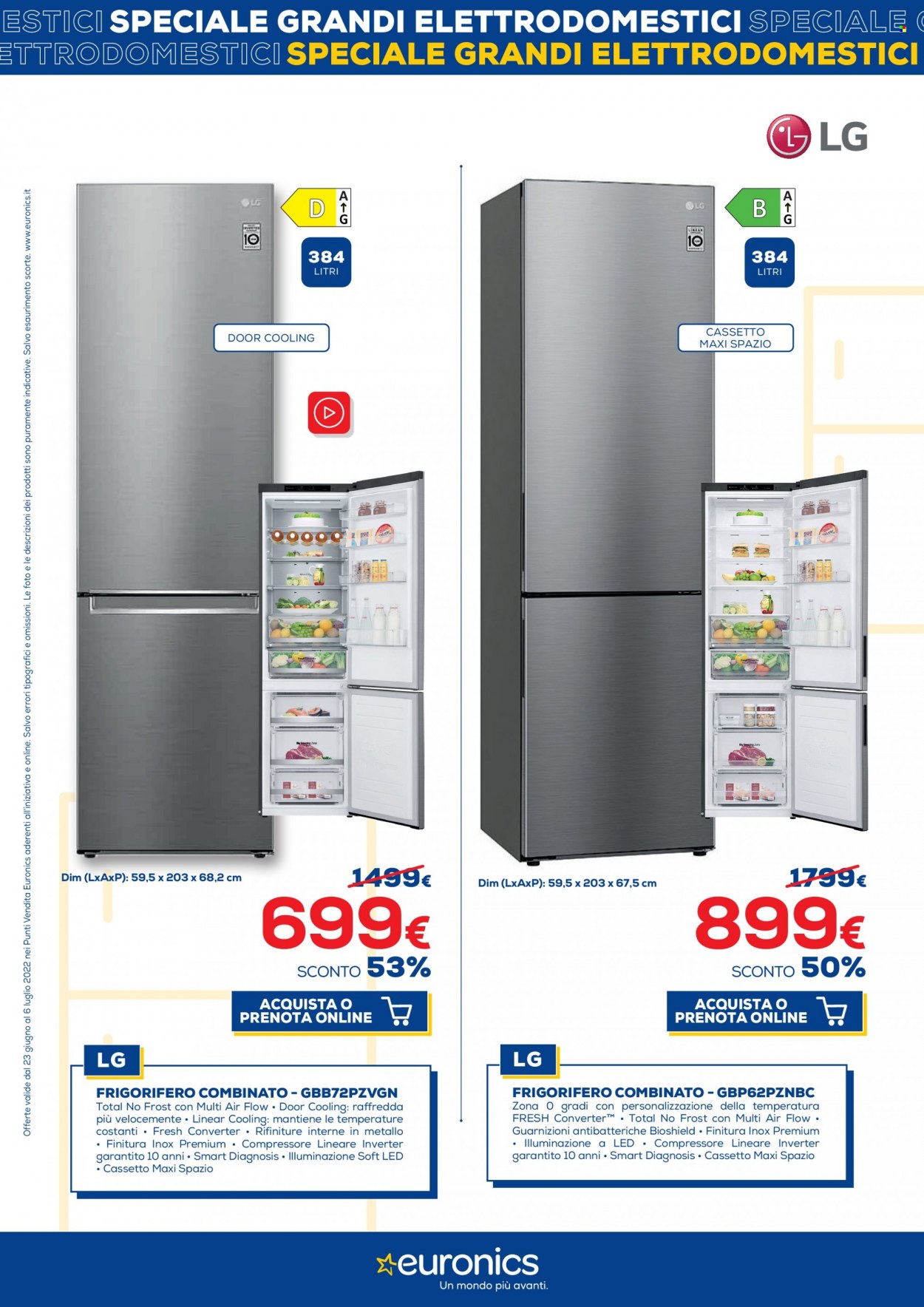 Volantino Euronics - 23/6/2022 - 6/7/2022. Pagina 12