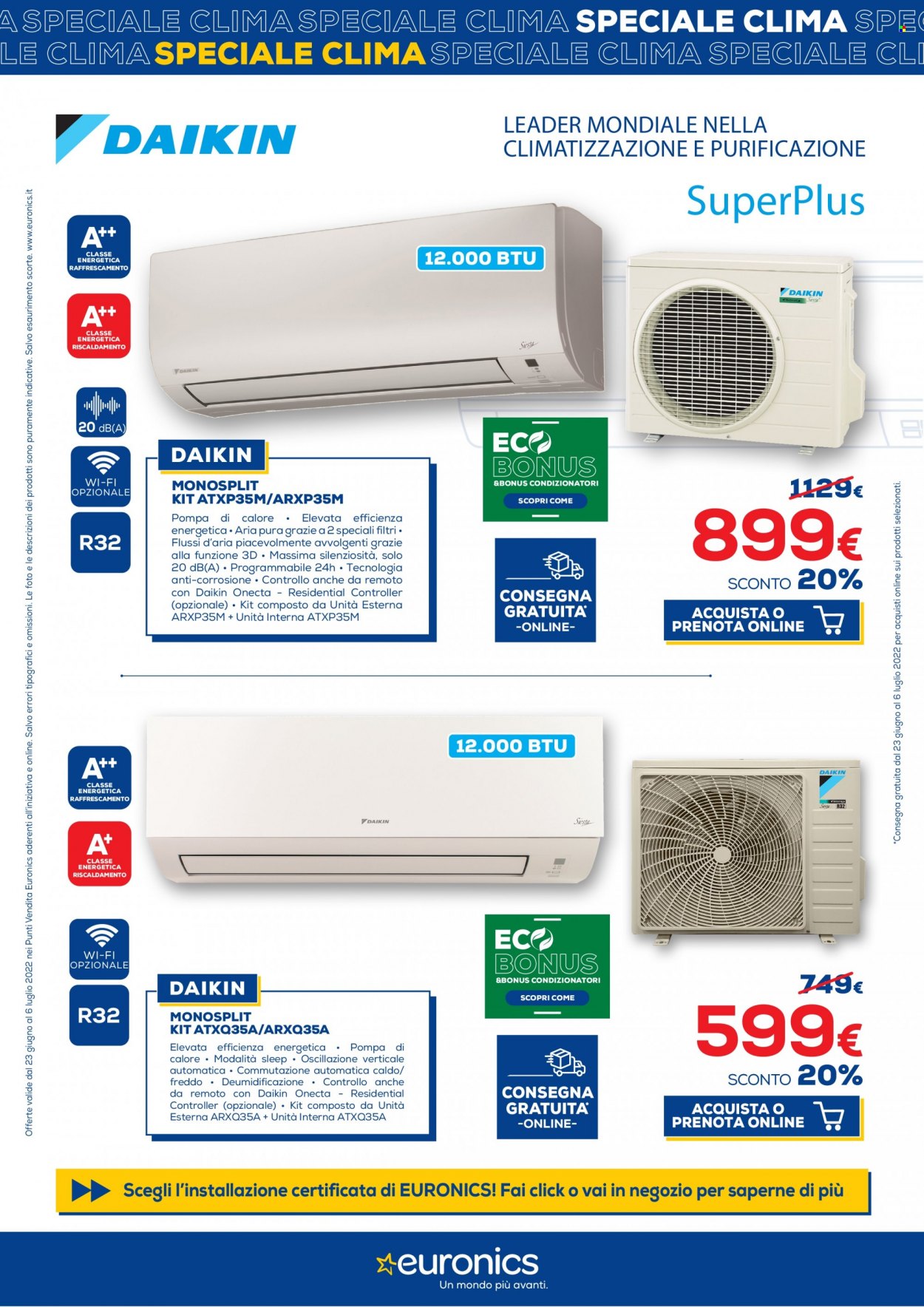 Volantino Euronics - 23/6/2022 - 6/7/2022. Pagina 6