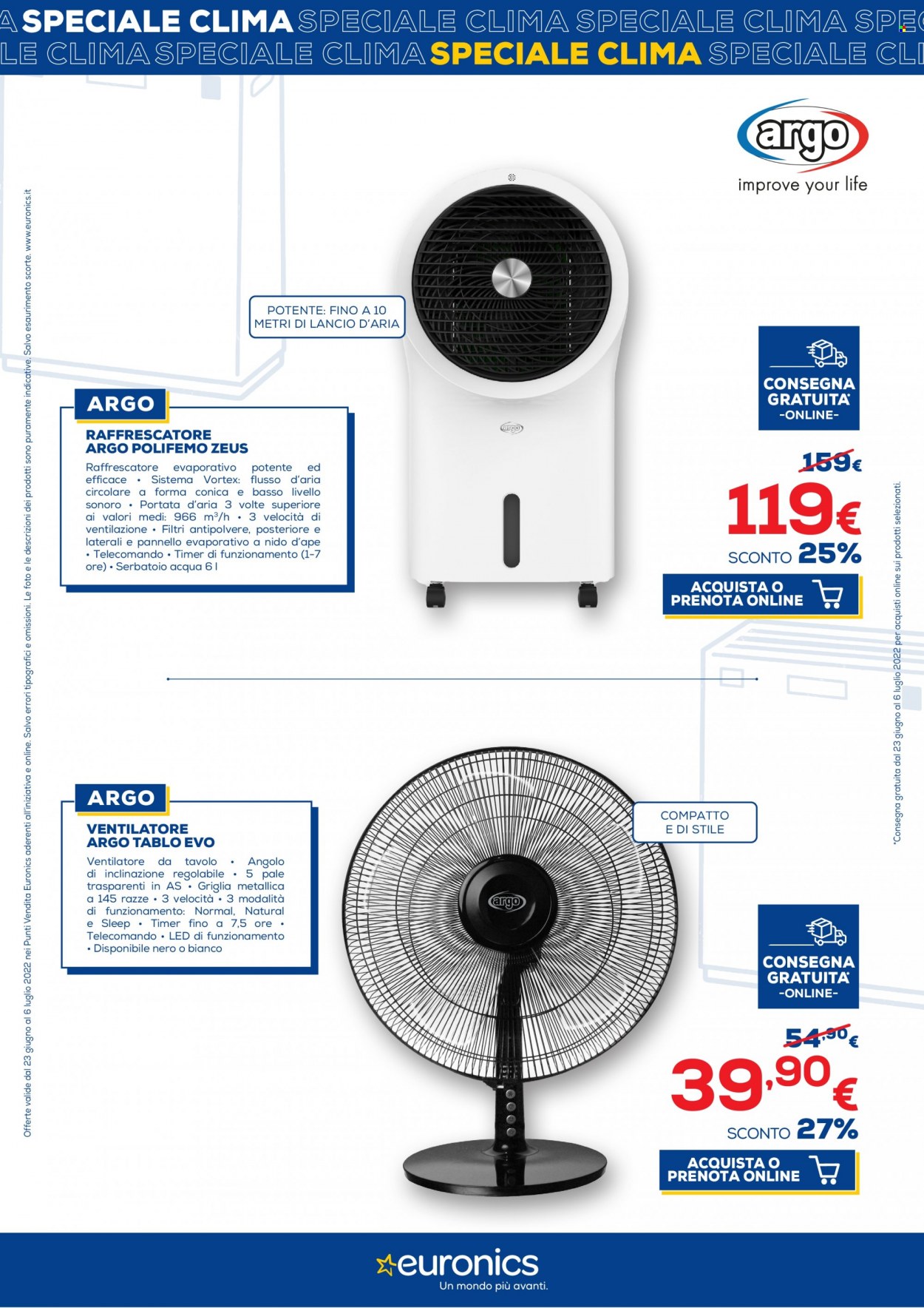Volantino Euronics - 23/6/2022 - 6/7/2022. Pagina 14