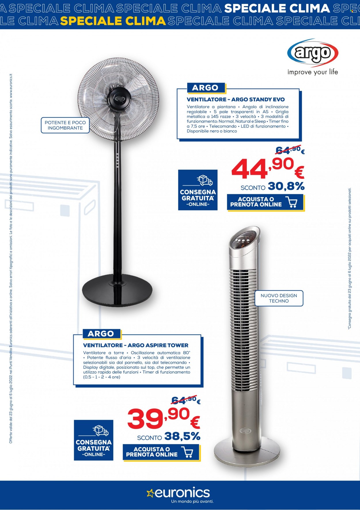Volantino Euronics - 23/6/2022 - 6/7/2022. Pagina 15