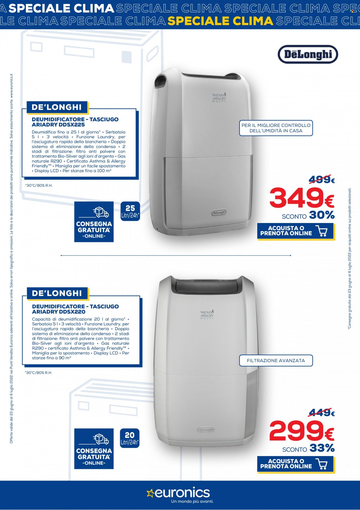 Volantino Euronics - 23/6/2022 - 6/7/2022. Pagina 21