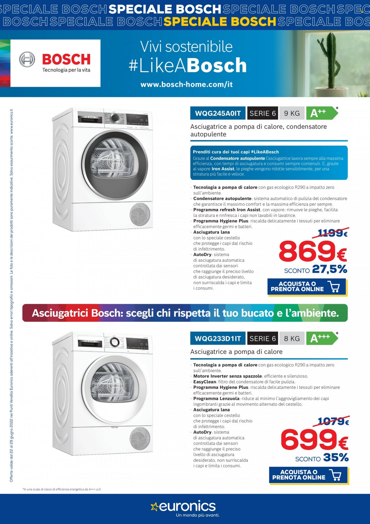 Volantino Euronics - 22/6/2022 - 29/6/2022. Pagina 7
