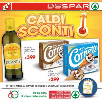 Volantino Interspar - 23/6/2022 - 6/7/2022.