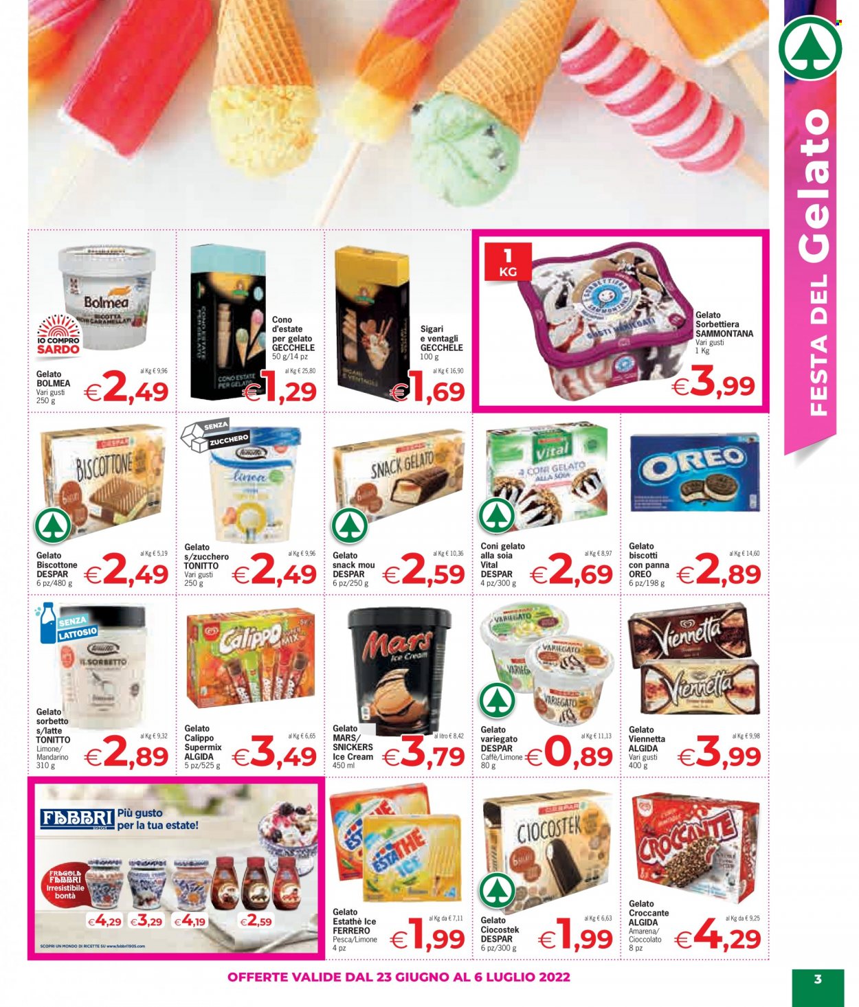 Volantino Eurospar - 23/6/2022 - 6/7/2022. Pagina 3
