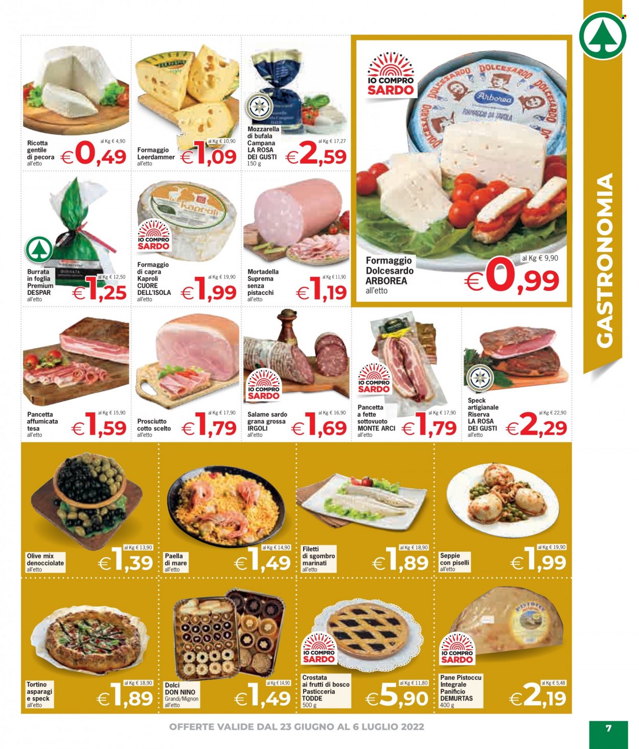 Volantino Eurospar - 23/6/2022 - 6/7/2022. Pagina 7