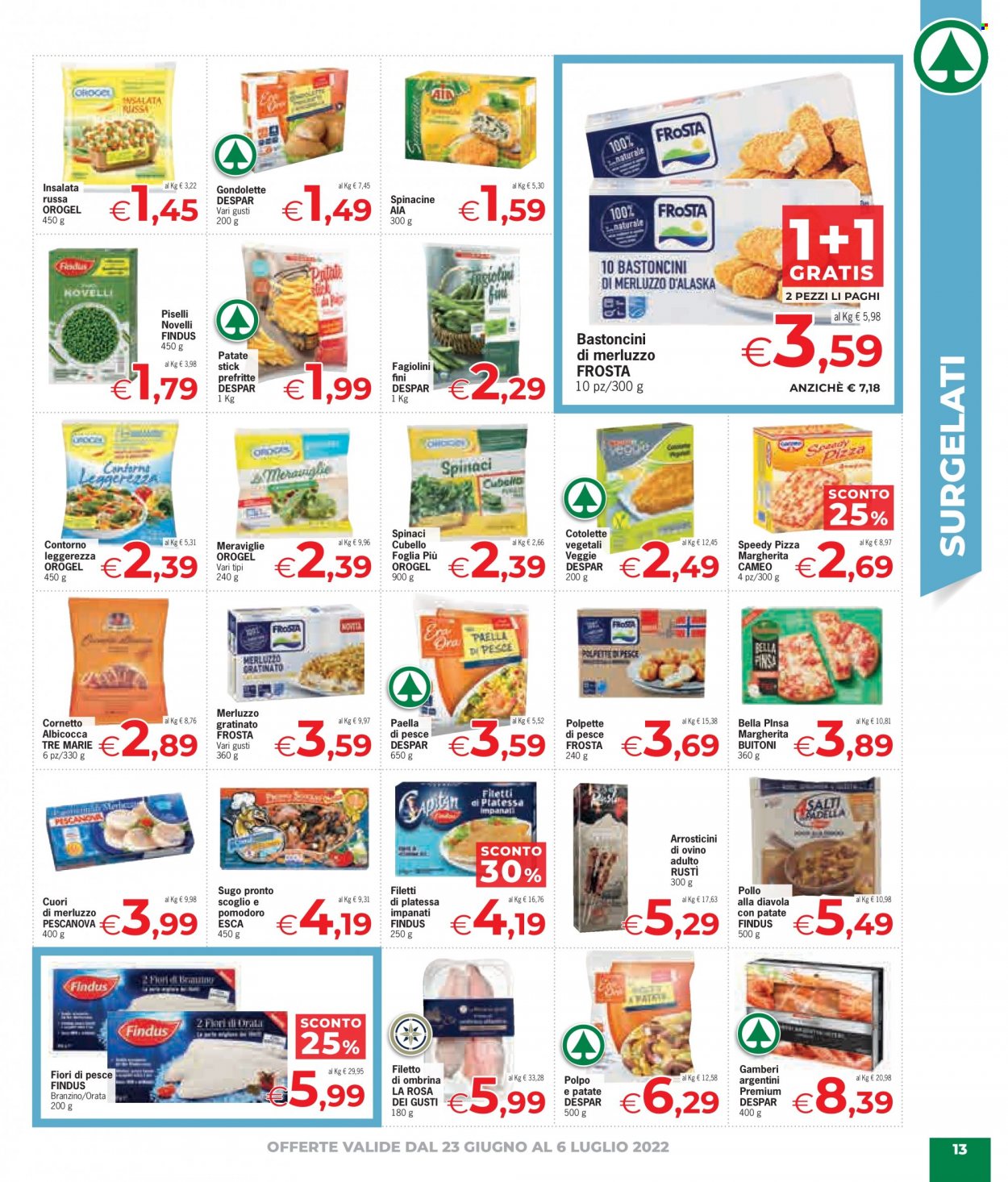 Volantino Eurospar - 23/6/2022 - 6/7/2022. Pagina 13
