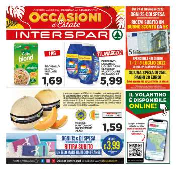 Volantino Interspar - 23/6/2022 - 3/7/2022.