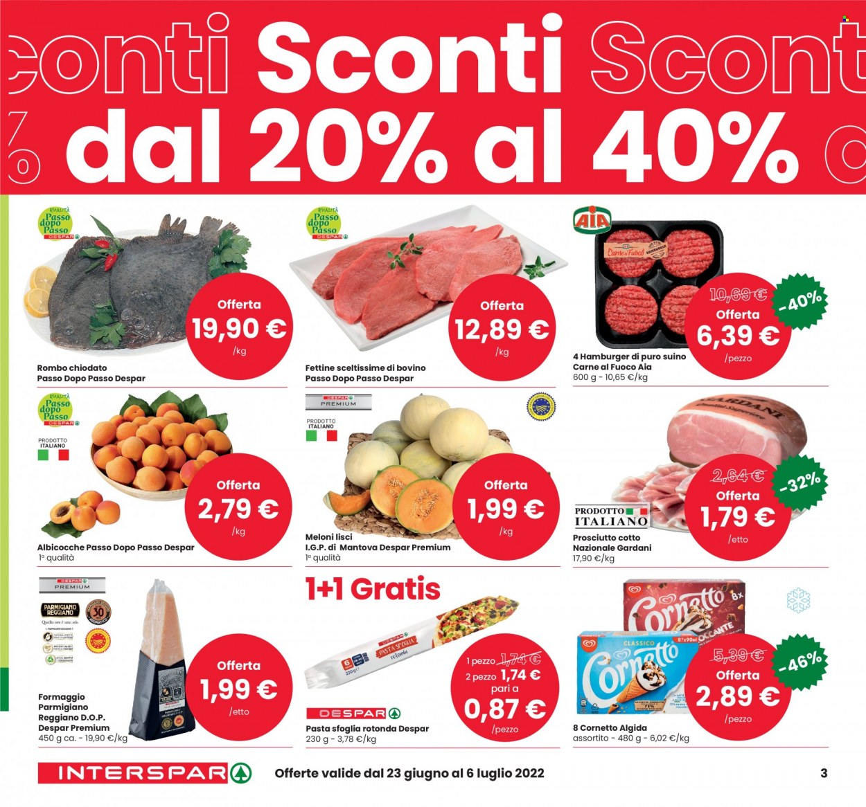 Volantino Interspar - 23/6/2022 - 6/7/2022. Pagina 3