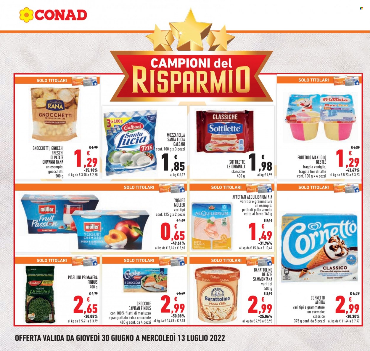 Volantino Conad - 30/6/2022 - 13/7/2022. Pagina 4