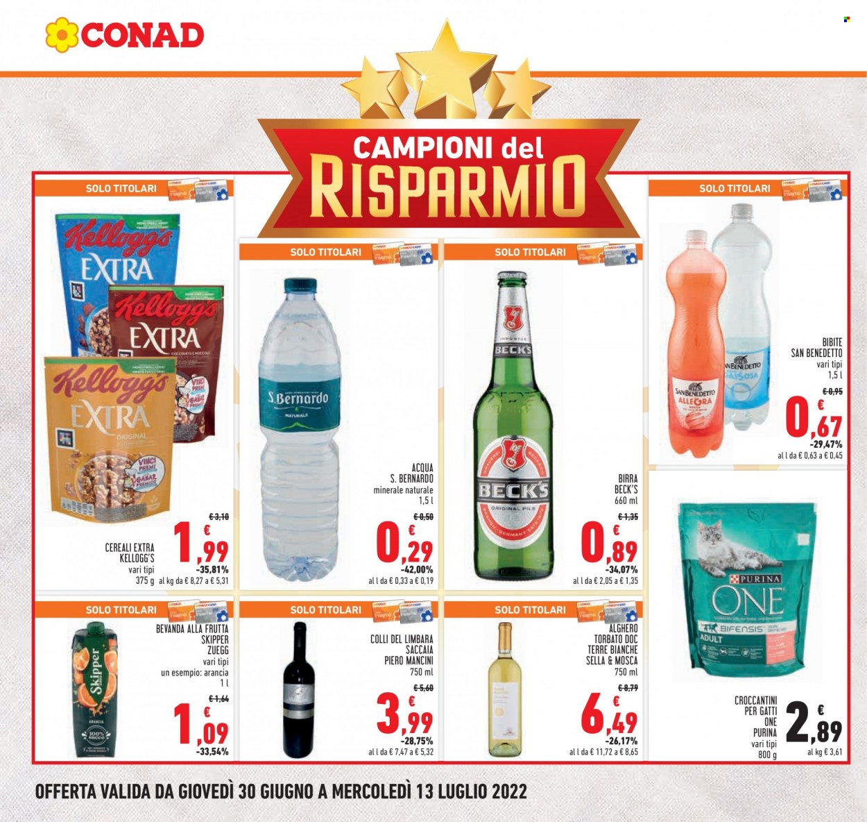 Volantino Conad - 30/6/2022 - 13/7/2022. Pagina 6