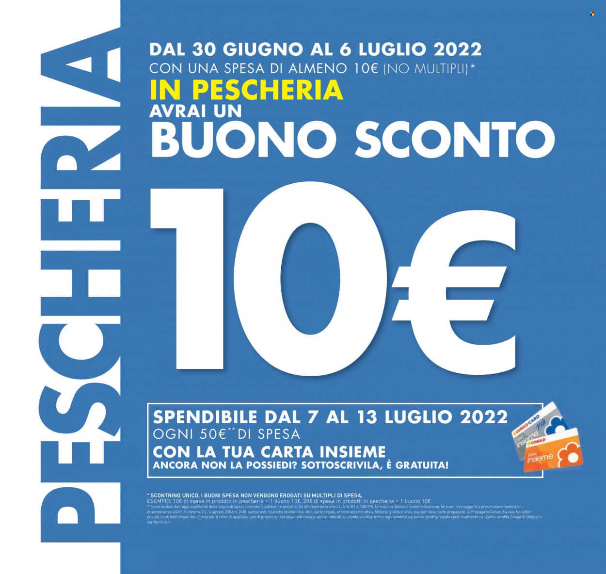 Volantino Conad - 30/6/2022 - 13/7/2022. Pagina 11