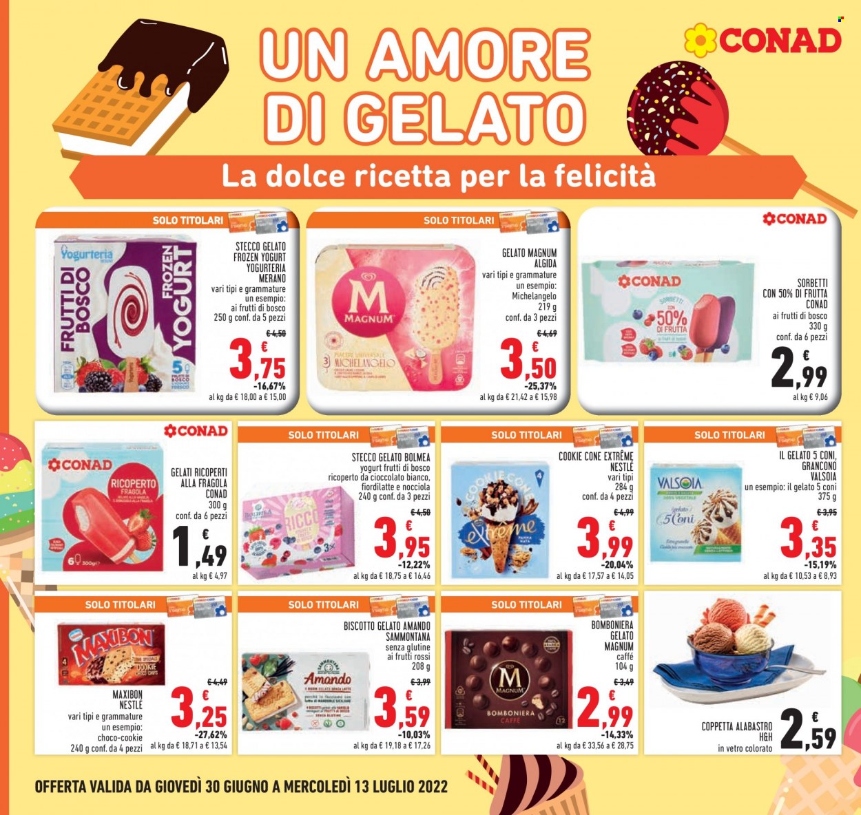 Volantino Conad - 30/6/2022 - 13/7/2022. Pagina 20